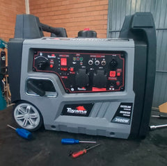Gerador Gasolina Digital Silencioso 3,5KW 110V Motor 4T P.Elétrica Bateria TG3500iSERP-XP-110 Toyama