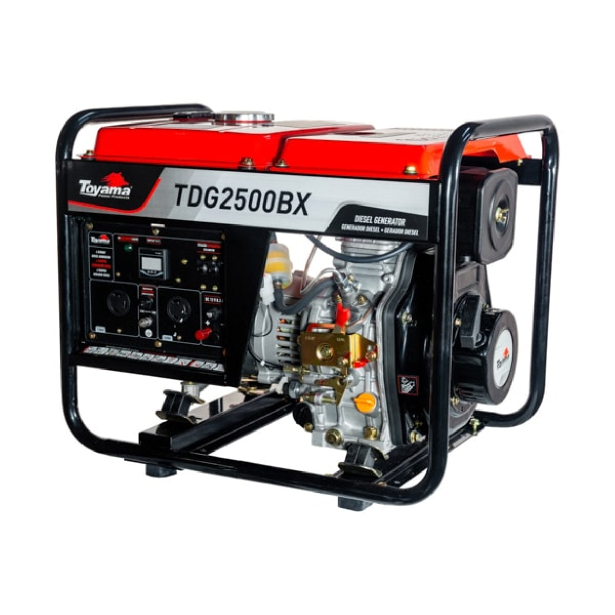 Gerador Diesel Toyama 2200W Biv 115/230V 2,5L TDG2500BX