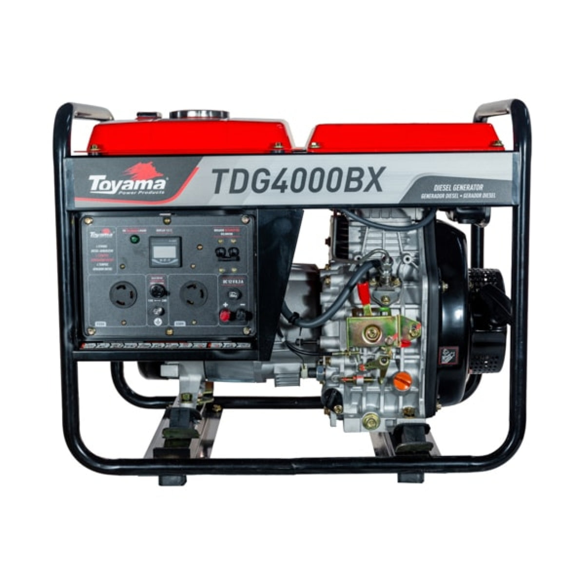 Gerador Diesel Toyama TDG4000BX 3.3kW 12.5L Bivolt - Guimepa