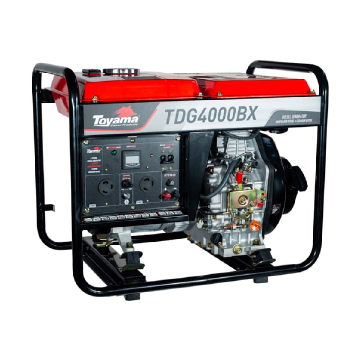 Gerador Diesel Toyama TDG4000BX 3.3kW 12.5L Bivolt - Guimepa