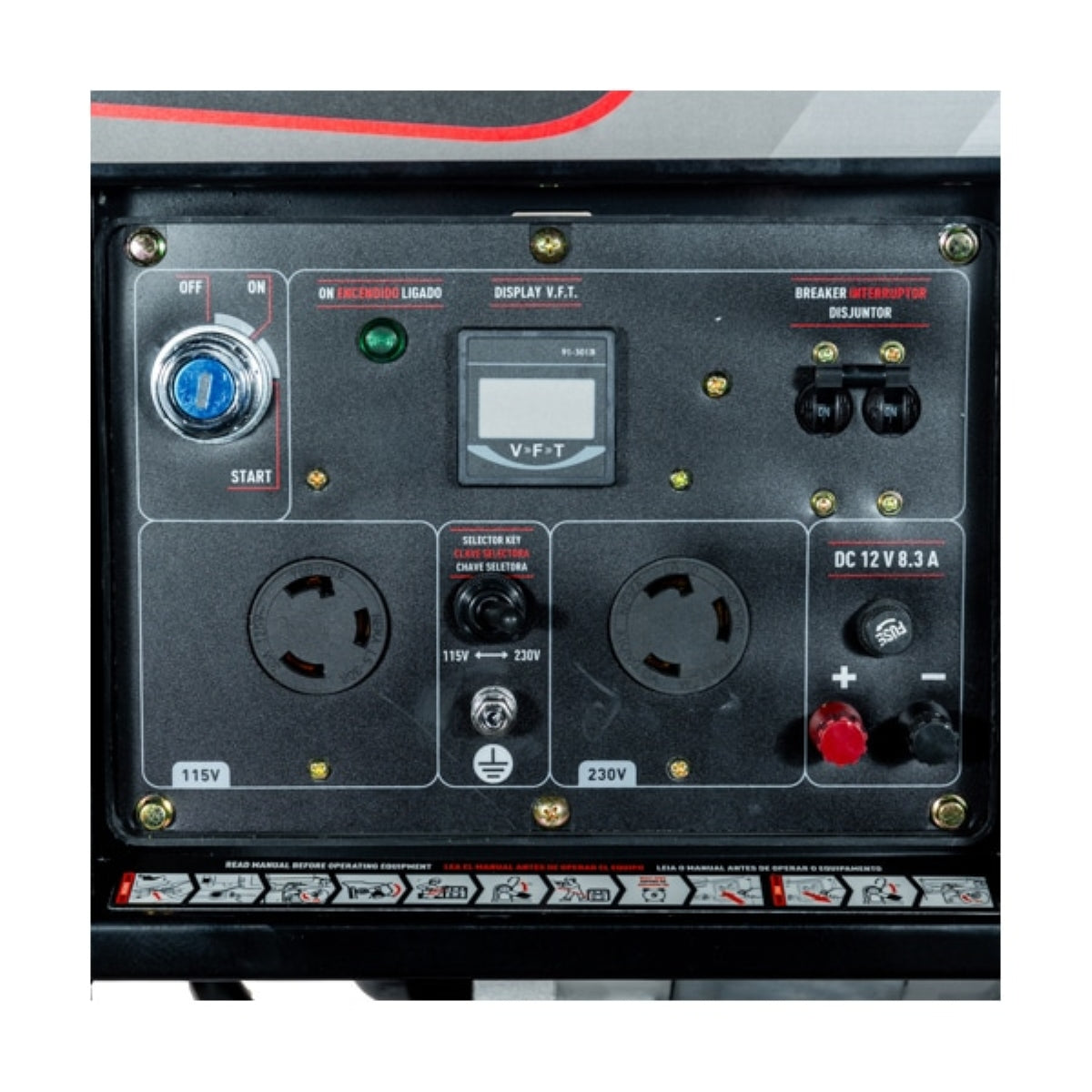 Gerador Diesel Toyama 3600W Biv Tanque 12,5L Part Elétrica - Guimepa