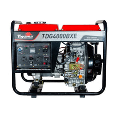 Gerador Diesel Toyama 3600W Biv Tanque 12,5L Part Elétrica - Guimepa