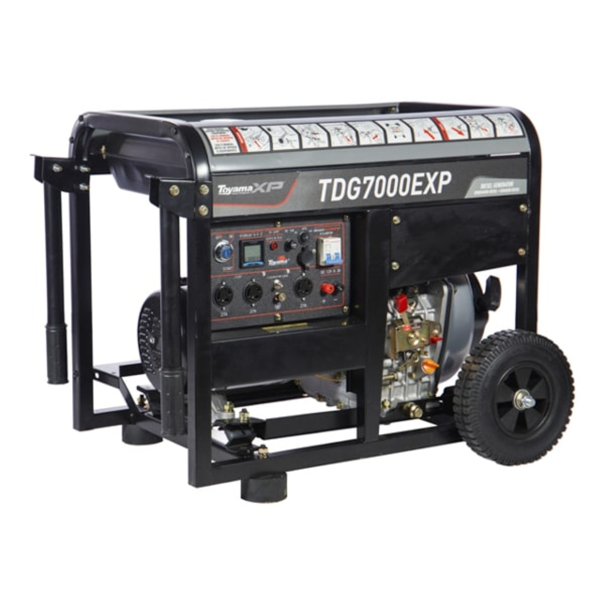 Gerador TDG7000CXE ATS Ready 6000W BIV 12V Toyama - Guimepa