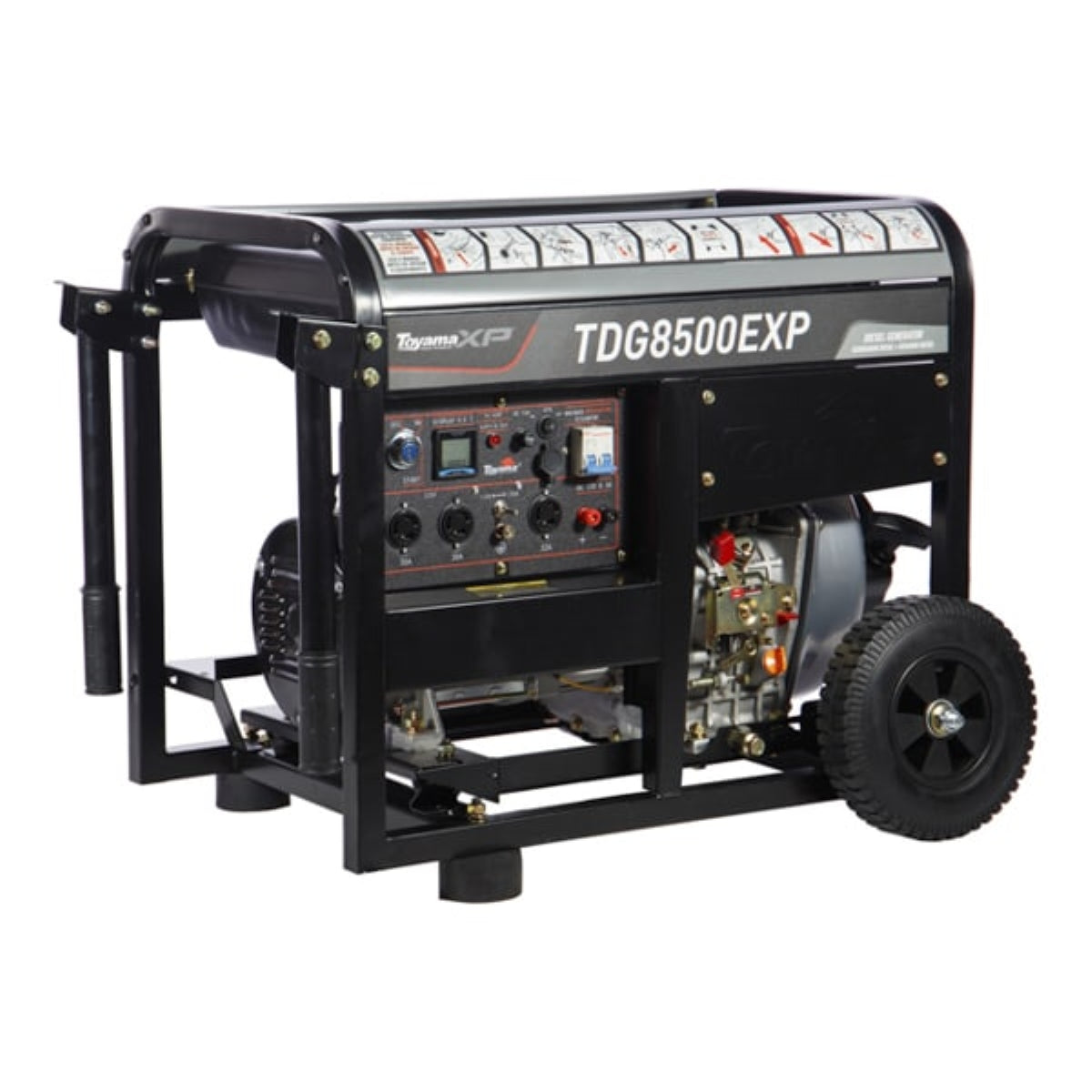 Gerador TDG8500EXP 6500W Biv 12V Tanque 15L TDE130E Toyama