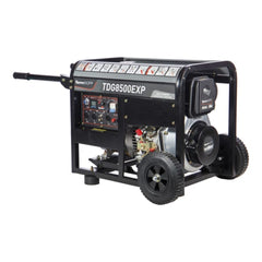 Gerador TDG8500EXP 6500W Biv 12V Tanque 15L TDE130E Toyama