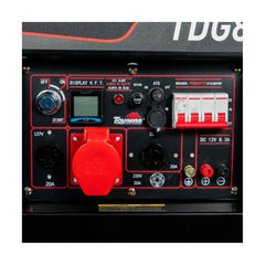 Gerador TDG8500E3DXP 8,0 KVA Trif 220V TDE130E Toyama