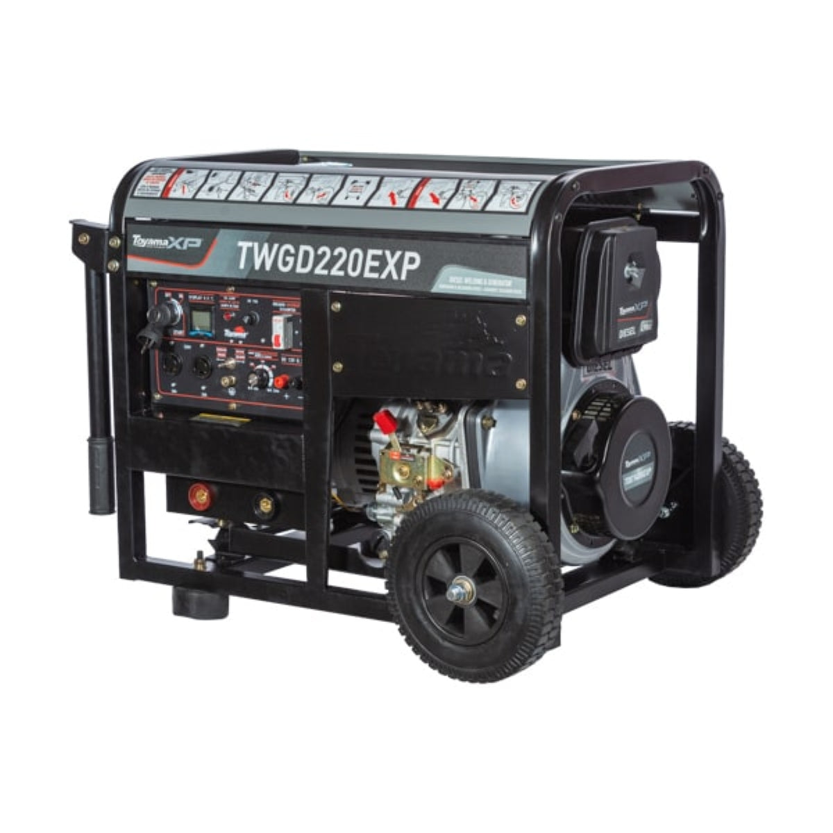 Gerador TWDG220EXP Solda 50-180A 4000W BIV TDE140EXP Toyama
