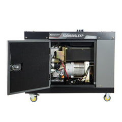 Gerador Cabinado Diesel Toyama 6,5KW Biv 15L P.Elétrica LED