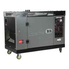 Gerador Cabinado Diesel Toyama 6,5KW Biv 15L P.Elétrica LED