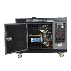 Gerador Cabinado Diesel Toyama 6,5KW Biv 15L P.Elétrica LED