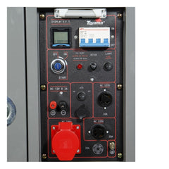 Gerador Cabinado Diesel Toyama 8,0KVA 220V 15L P.Elétrica