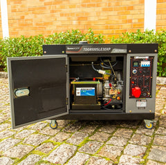 Gerador Cabinado Diesel Toyama 8,0KVA 220V 15L P.Elétrica