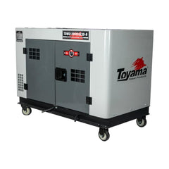 Gerador Diesel Toyama Trif 220V 12.6 KVA Cabinado 3600rpm