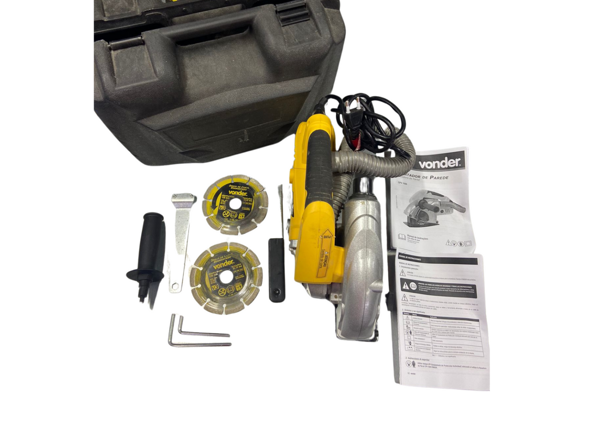 Cortador de parede 5'' 1500 watts 127V cpv1500 Vonder Usado Outlet