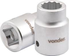 Soquete Estriado Encaixe 3/4"(Ay) 1.3/8" Vonder