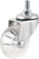 Rodízio Com Pino 3" Pu Transp Nove54