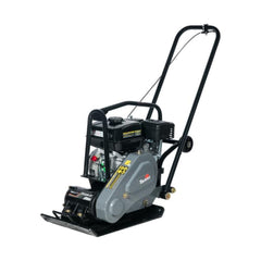 Placa Compactadora Vibratória Toyama Gasol 6.5HP 60Kg Rodas