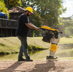 Compactador Solo Gasolina Toyama 4.5HP 76Kg 13.7kN TTR80ZMXP
