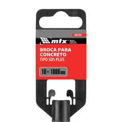 Broca Concreto SDS Plus 10x1000mm 10mm Ponta W Liga Carboneto MTX
