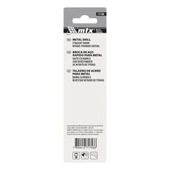 Broca Aço Rápido Nitreto de Titânio 7,5mm Haste Cilíndrica 1PC MTX Profissional