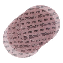 Disco de Lixa Telado com Velcro 180mm Grão 320 5 Peças para Parede e Teto