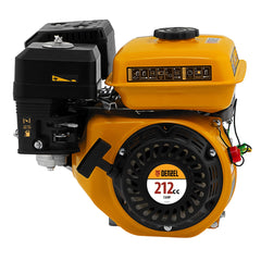 Motor a Gasolina 7HP 212cc Eixo Estriado Horizontal 25mm Denzel RX-17S