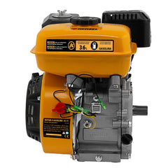 Motor a Gasolina 7HP 212cc Eixo Estriado Horizontal 25mm Denzel RX-17S