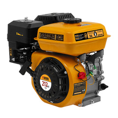 Motor a Gasolina 7HP 212cc Eixo Estriado Horizontal 25mm Denzel RX-17S