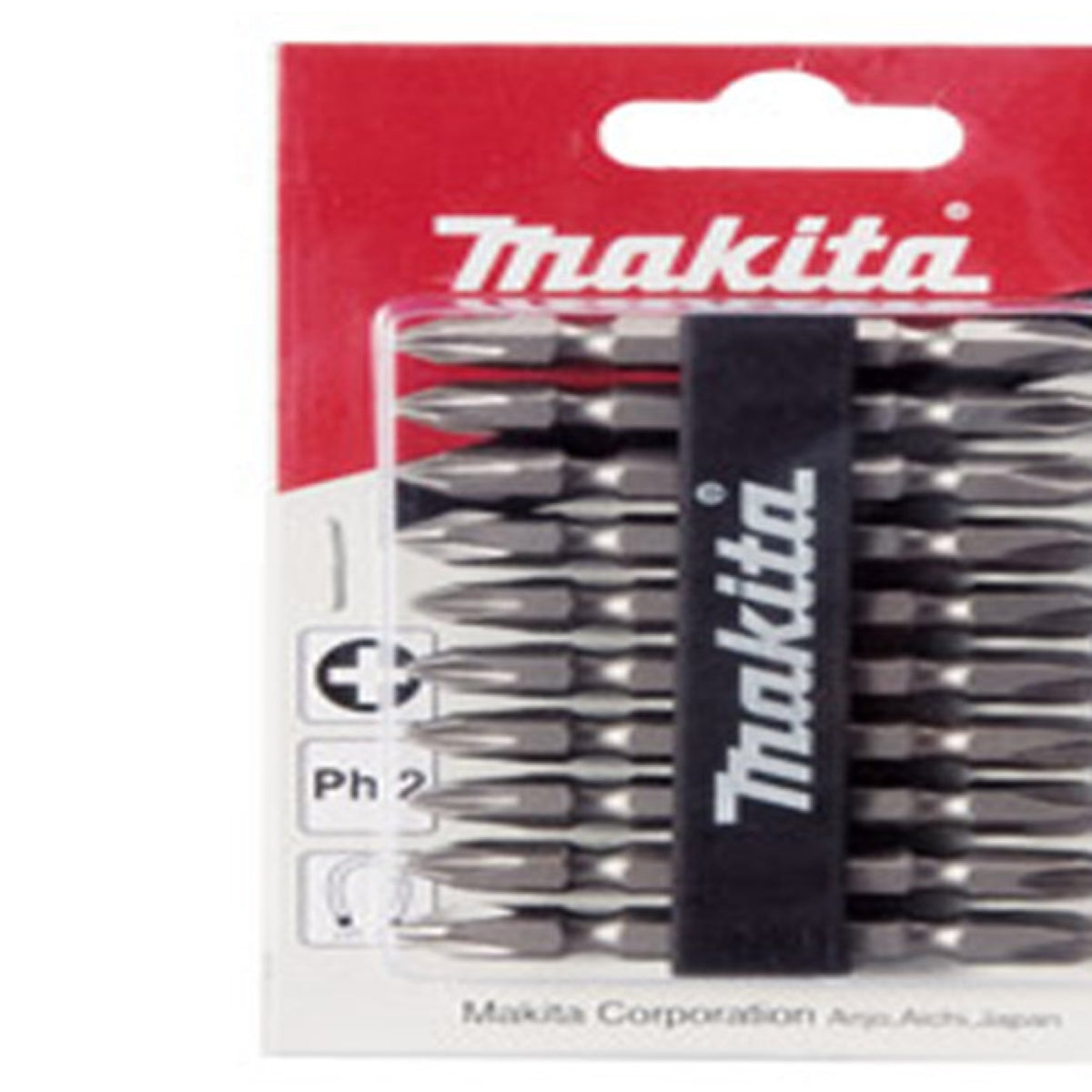 Bits Philips Ph2 x 65 mm Ponta Dupla 10 Unidades D-34366 Makita - Guimepa