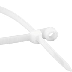 Abraçadeira Nylon para Parafusos 380 x 7,6 Branca com 100 Peças Vonder