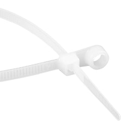 Abraçadeira Nylon Parafusos 300 x 4,8 mm Branca com 100 Peças Vonder