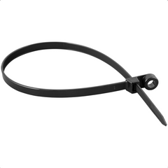Abraçadeira Nylon Parafusos 380 x 7,6 Preta com 100 Peças Vonder