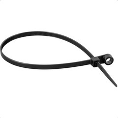 Abraçadeira Nylon Parafusos 300 x 4,8 mm Preta com 100 Peças Vonder