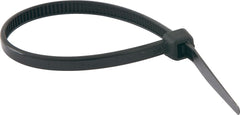 Abraçadeira de nylon 140x3,6mm preta com 100 peças Vonder