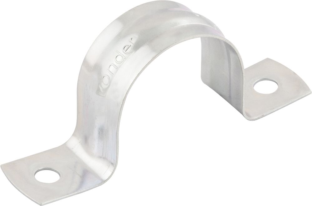 Abrac tipo U 1.1/2" aço carbono zincado c/ 25 peças Vonder