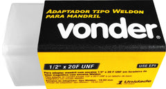 Adaptador Tipo Weldon para Mandril 1/2'' x 20 F Unf Vonder