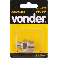 Adaptador 1/2x1/4" macho/macho Vonder