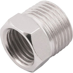 Adaptador 3/8x1/4" macho/npt aço zincado com 1 peça Vonder
