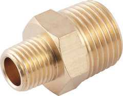 Adaptador niple red 1/2x1/4" npt latão macho/macho Vonder