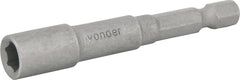 Adaptador soquete magnético 3/8x65mmenc 1/4" sext Vonder