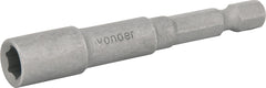 Adaptador soquete magnético 3/8x65mmenc 1/4" sext Vonder