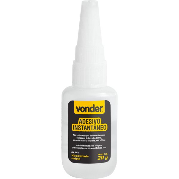 Adesivo instantâneo AIV9012 20 G - Vonder