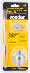Kit Reposição Agulha/Bico/Capa De Ar 1,8 Mm Psv 100 Vonder