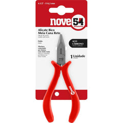Alicate Bico Meia Cana 4.1/2'' Reto Nove54