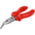 Alicate Bico Meia Cana 6'' Curvo Aço Carbono Polido Nove54