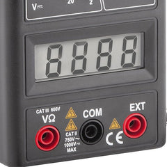 Alicate amperímetro digital ac/dc 750-1000 volts Vonder
