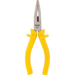 Alicate bico meia cana 6" curvo vanádio isolado 1000v Vonder