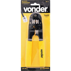 Alicate crimpador ac611 sem catraca para rj11 Vonder