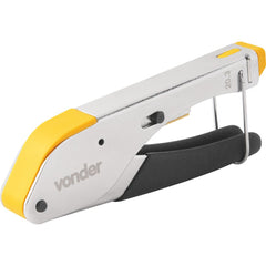 Alicate crimpador rg59/rg6 s/ catraca p/ cabo coaxial Vonder