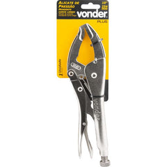 Alicate de Pressão 10" Crv Curvo Longo Plus Vonder